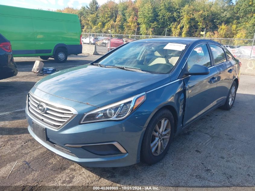 2017 HYUNDAI SONATA SE - 5NPE24AF6HH569993