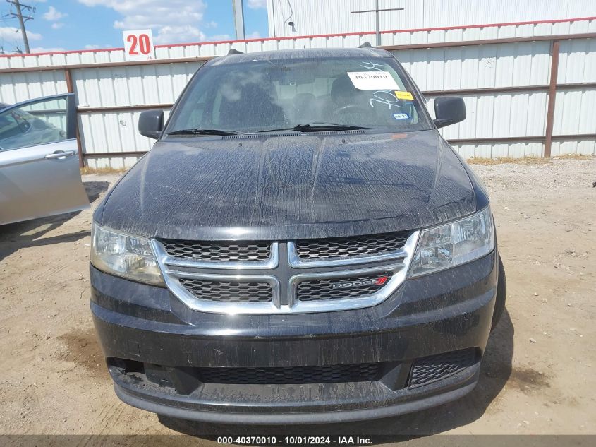 2017 Dodge Journey Se VIN: 3C4PDCAB4HT706004 Lot: 40370010