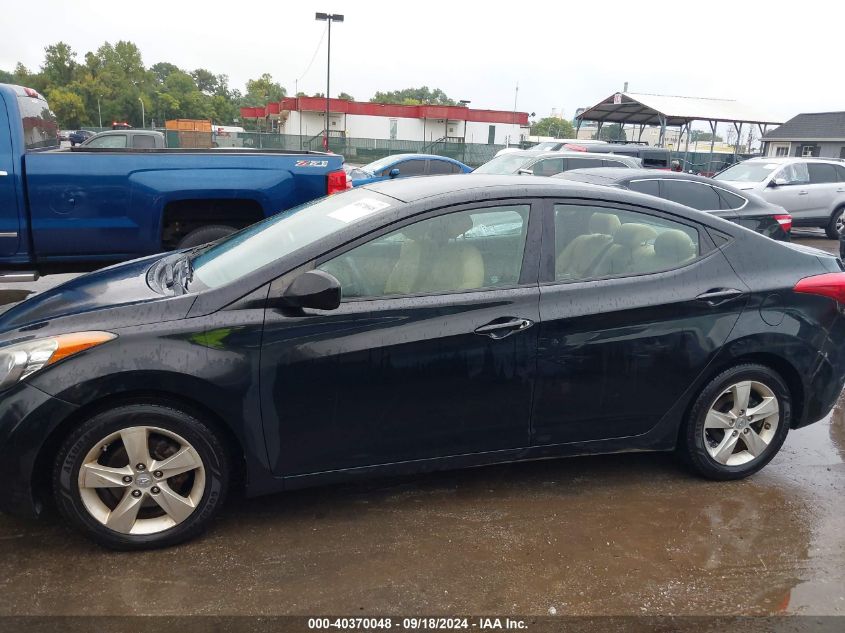 2012 Hyundai Elantra Gls VIN: 5NPDH4AE8CH096365 Lot: 40370048