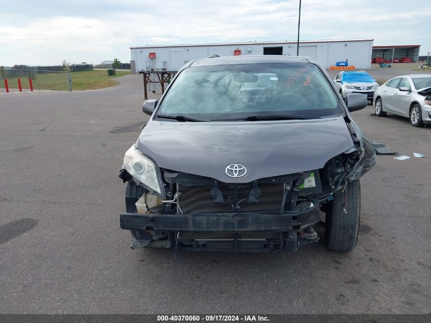 5TDKK3DC6CS199663 2012 Toyota Sienna Le V6 8 Passenger