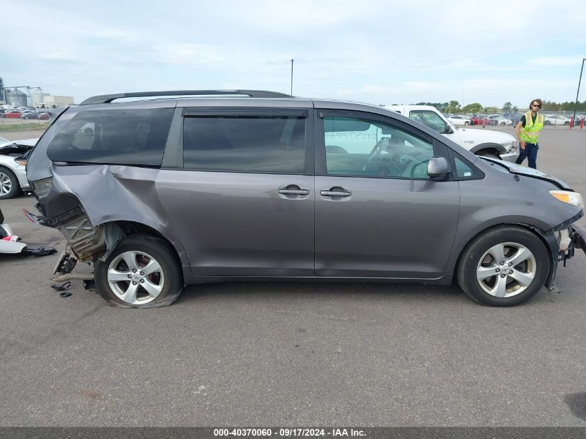 2012 Toyota Sienna Le V6 8 Passenger VIN: 5TDKK3DC6CS199663 Lot: 40370060