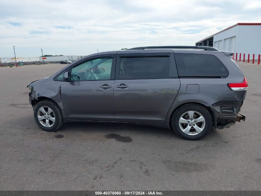 2012 Toyota Sienna Le V6 8 Passenger VIN: 5TDKK3DC6CS199663 Lot: 40370060