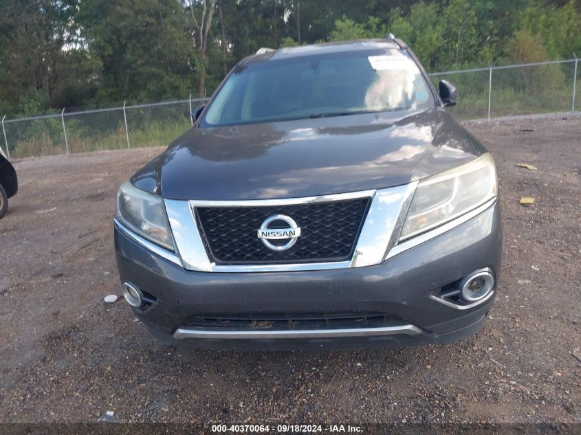 2014 Nissan Pathfinder Sl VIN: 5N1AR2MN1EC734966 Lot: 40370064