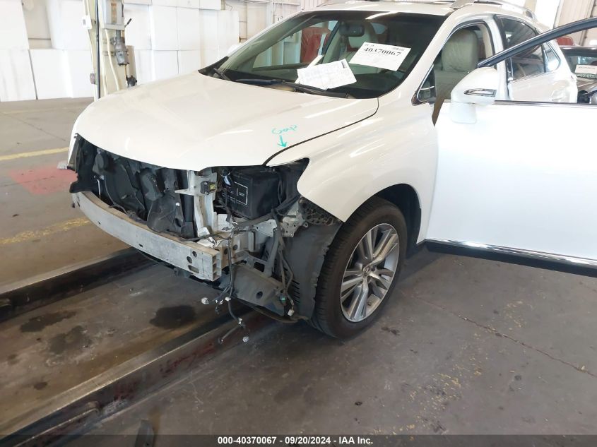 2015 Lexus Rx 350 VIN: 2T2BK1BA5FC308404 Lot: 40370067