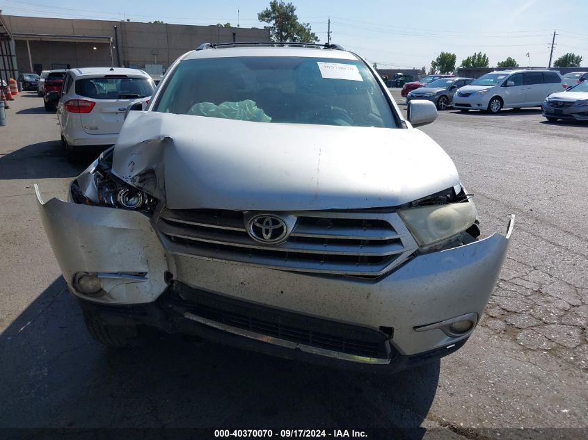 2013 Toyota Highlander Se V6 VIN: 5TDBK3EH2DS212095 Lot: 40370070