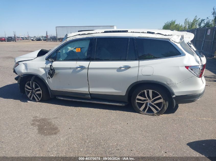 2016 Honda Pilot Touring VIN: 5FNYF5H98GB014869 Lot: 40370075