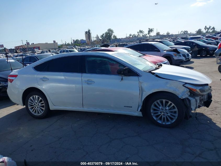 2014 Toyota Avalon Hybrid Xle Touring VIN: 4T1BD1EB7EU032596 Lot: 40370079