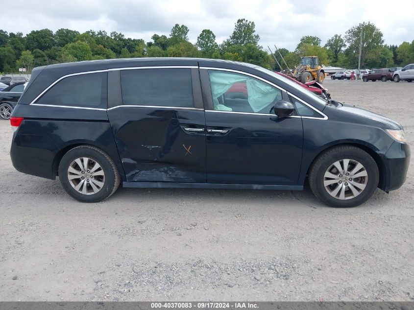 2014 Honda Odyssey Ex-L VIN: 5FNRL5H61EB085377 Lot: 40370083