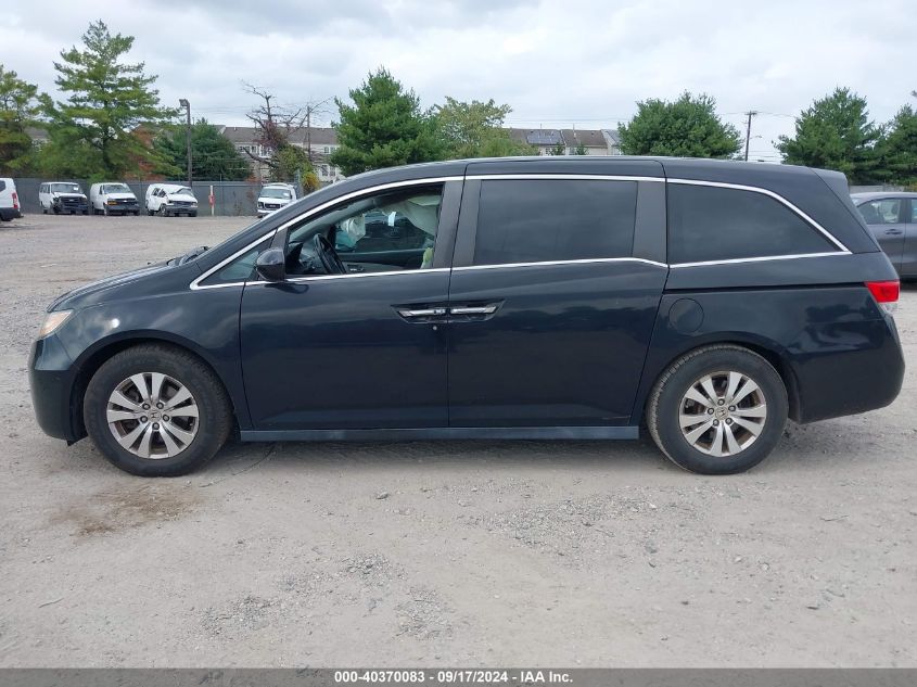 2014 Honda Odyssey Ex-L VIN: 5FNRL5H61EB085377 Lot: 40370083