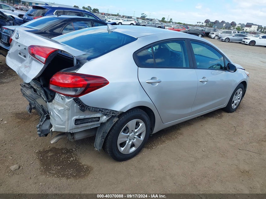 2017 KIA FORTE LX - 3KPFK4A71HE070245