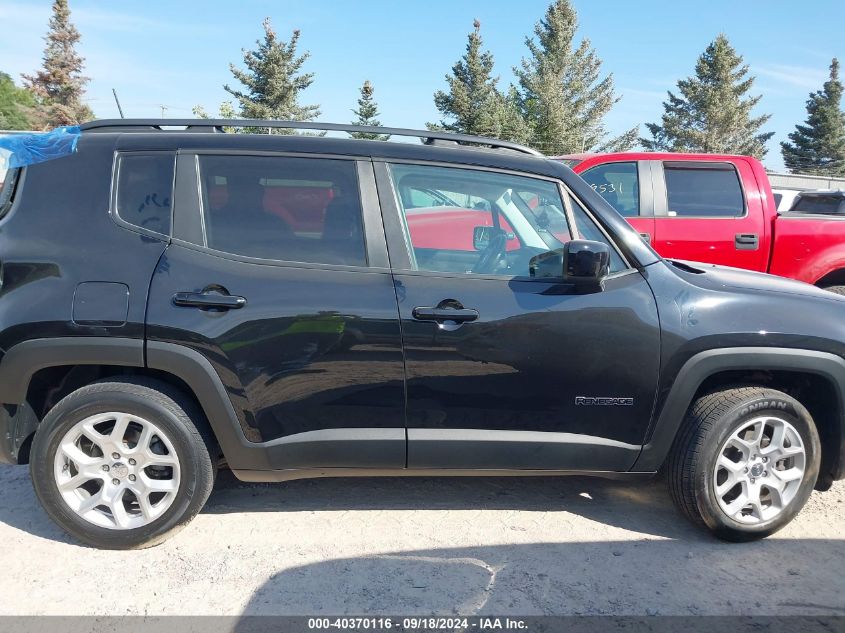 2018 Jeep Renegade Latitude VIN: ZACCJABB4JPH62256 Lot: 40370116