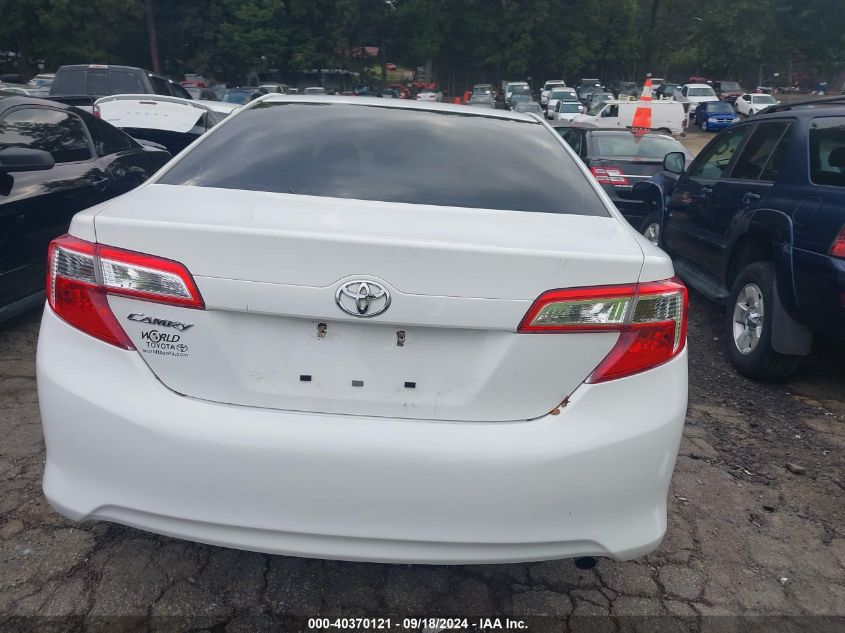 2013 Toyota Camry L VIN: 4T1BF1FKXDU707011 Lot: 40370121