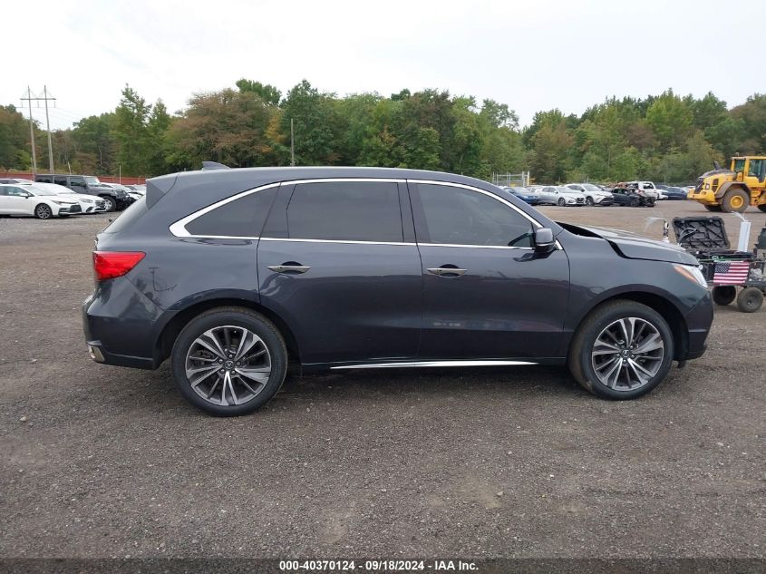 2019 Acura Mdx Technology VIN: 5J8YD4H59KL033080 Lot: 40370124