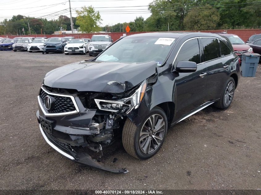 2019 Acura Mdx Technology VIN: 5J8YD4H59KL033080 Lot: 40370124