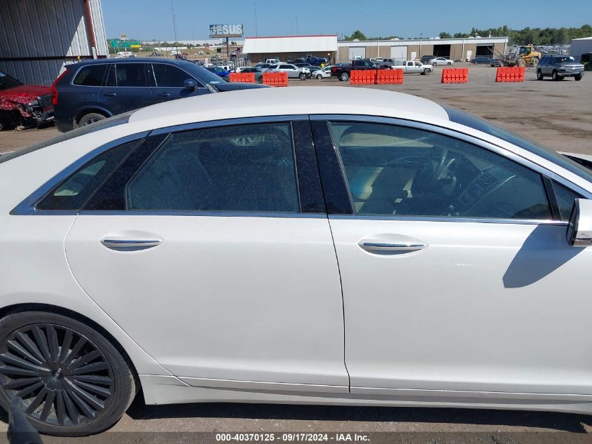 2017 Lincoln Mkz Reserve VIN: 3LN6L5E99HR646067 Lot: 40370125