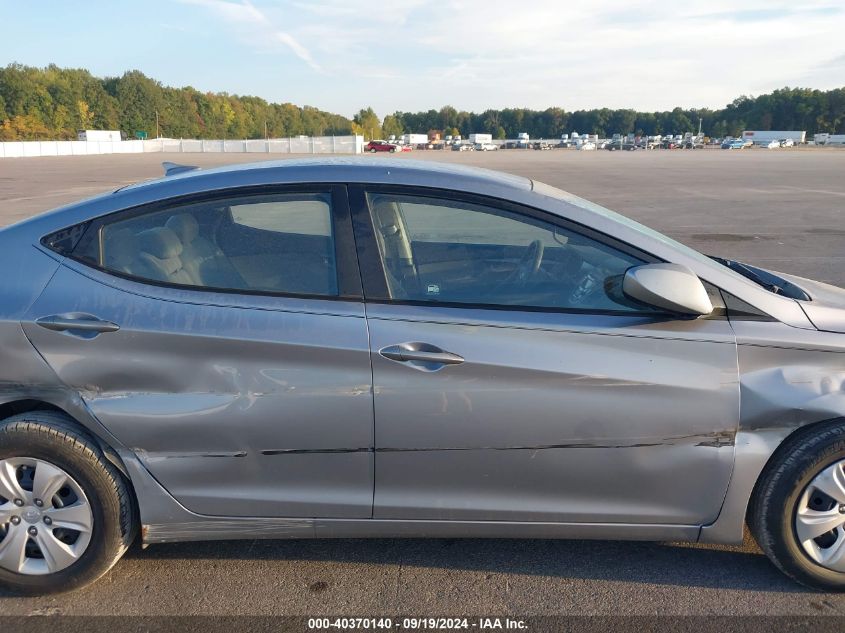 2016 Hyundai Elantra Se VIN: 5NPDH4AE4GH766208 Lot: 40370140