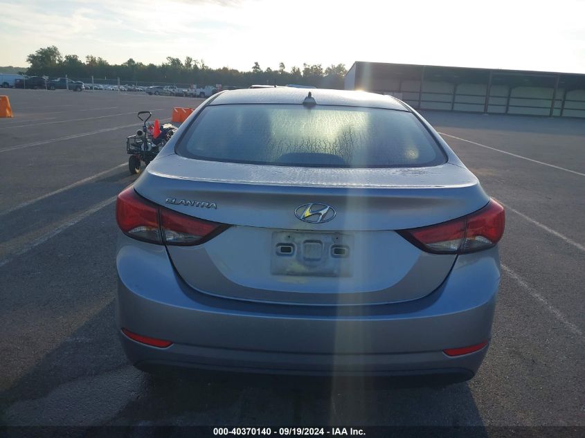 2016 Hyundai Elantra Se VIN: 5NPDH4AE4GH766208 Lot: 40370140