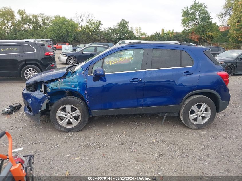 2017 Chevrolet Trax Lt VIN: 3GNCJLSB8HL185172 Lot: 40370145