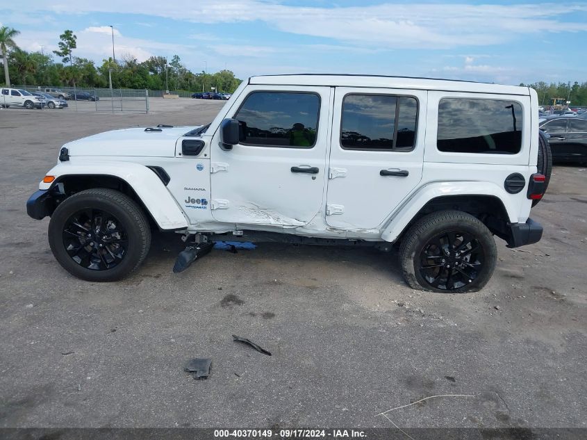 2021 Jeep Wrangler 4Xe Unlimited Sahara 4X4 VIN: 1C4JJXP69MW770236 Lot: 40370149