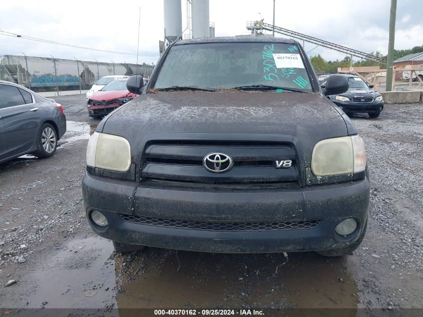 2006 Toyota Tundra Limited V8 VIN: 5TBDT48186S530762 Lot: 40370162