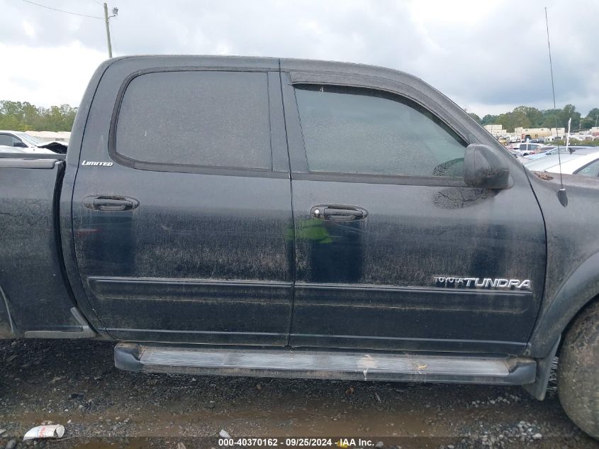 2006 Toyota Tundra Limited V8 VIN: 5TBDT48186S530762 Lot: 40370162