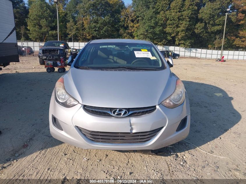 2012 Hyundai Elantra Gls VIN: 5NPDH4AE3CH118823 Lot: 40370166