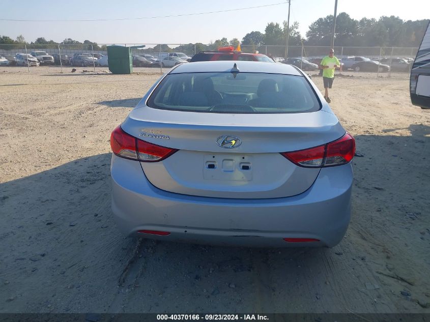 2012 Hyundai Elantra Gls VIN: 5NPDH4AE3CH118823 Lot: 40370166