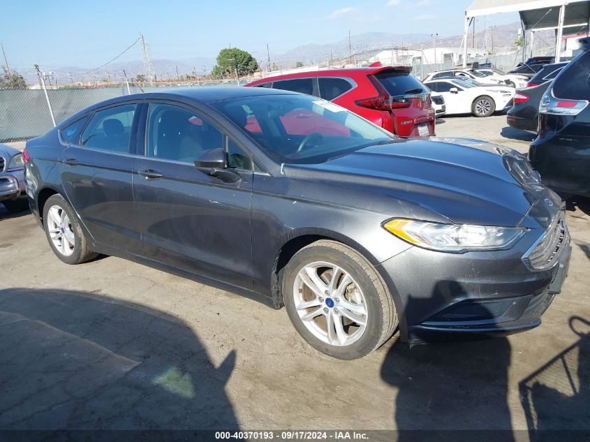 2018 FORD FUSION SE - 3FA6P0HDXJR277324