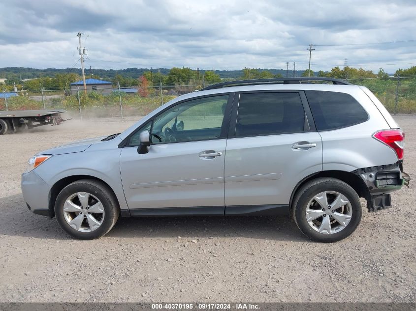 2014 Subaru Forester 2.5I Premium VIN: JF2SJADC6EH551477 Lot: 40370195