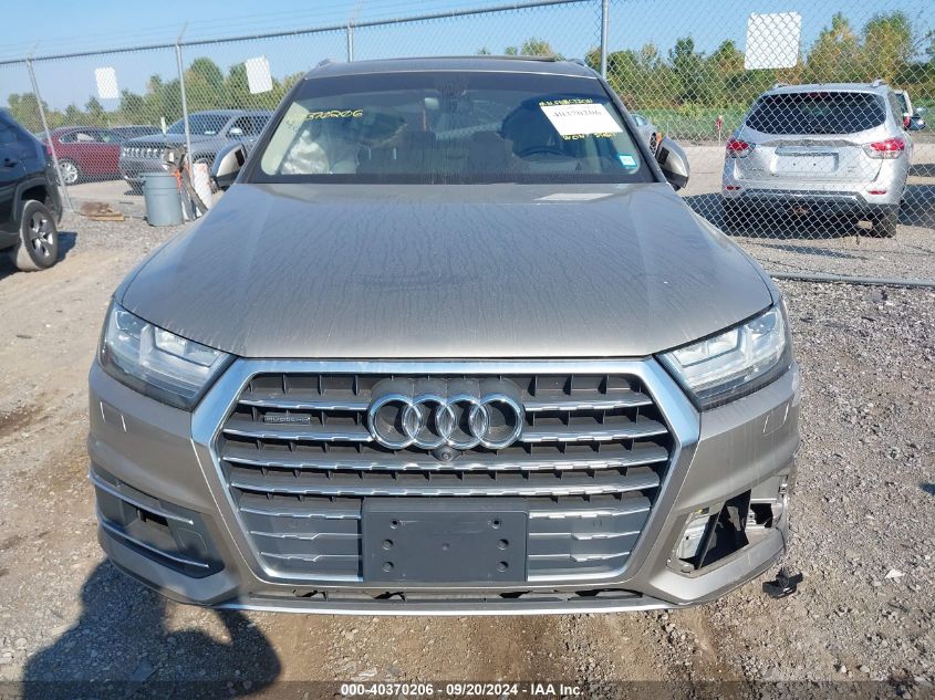 2017 Audi Q7 3.0T Premium VIN: WA1VAAF75HD023270 Lot: 40370206