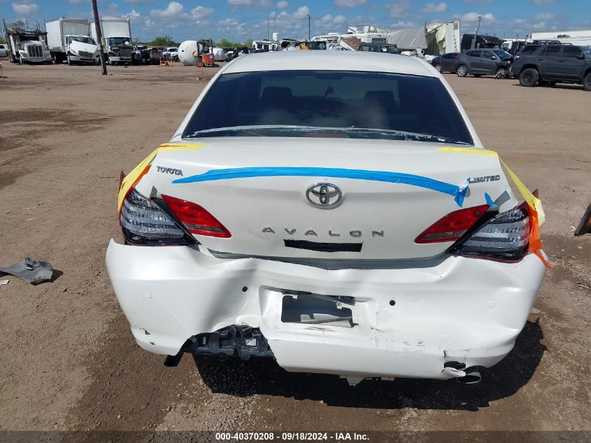 2008 Toyota Avalon Limited VIN: 4T1BK36B88U304982 Lot: 40370208