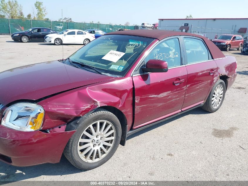 2006 Mercury Montego Premier VIN: 1MEHM431X6G614491 Lot: 40370232