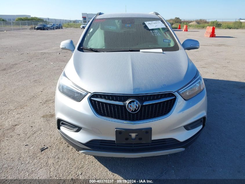 2019 Buick Encore Fwd Preferred VIN: KL4CJASB2KB710730 Lot: 40370237