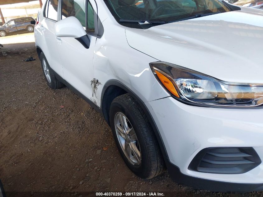 2020 Chevrolet Trax Fwd Ls VIN: 3GNCJKSB9LL137134 Lot: 40370259