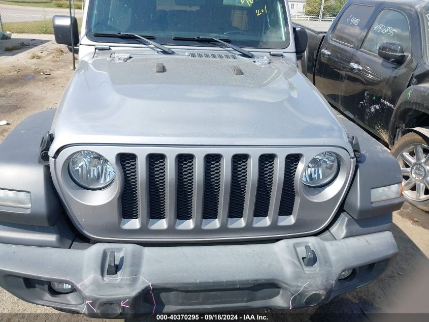 2019 Jeep Wrangler Unlimited Sport VIN: 1C4HJXDN6KW636386 Lot: 40370295