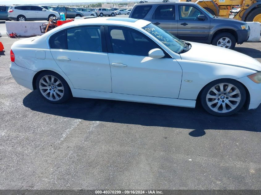 2006 BMW 330I VIN: WBAVB33546KS38520 Lot: 40370299