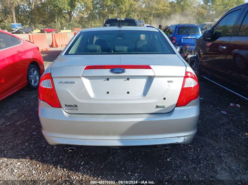 2010 Ford Fusion Se VIN: 3FAHP0HG6AR227474 Lot: 40370303