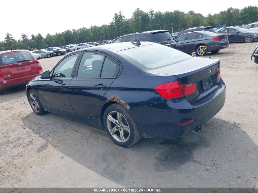 2013 BMW 328I xDrive VIN: WBA3B5G50DNS00615 Lot: 40370307