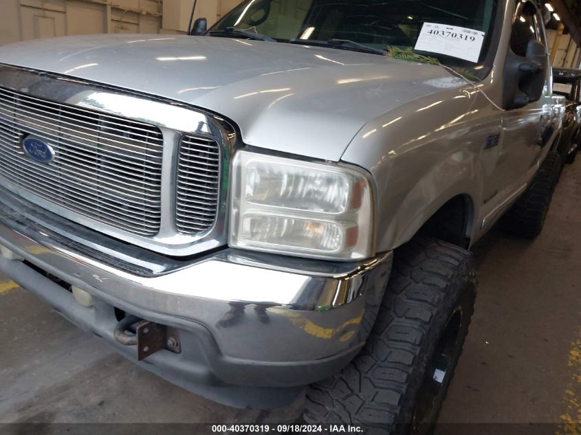 2002 Ford F-250 VIN: 1FTNX21F42EB30367 Lot: 40682778