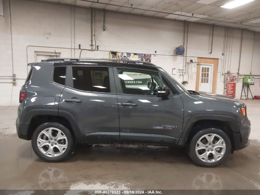 2023 Jeep Renegade Limited 4X4 VIN: ZACNJDD10PPP14158 Lot: 40370323