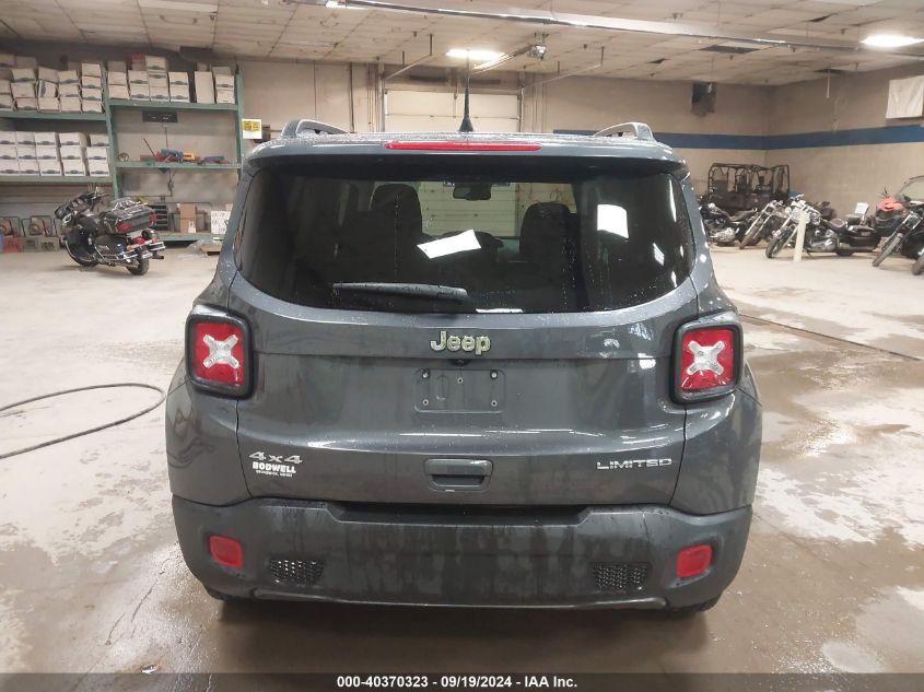 2023 Jeep Renegade Limited 4X4 VIN: ZACNJDD10PPP14158 Lot: 40370323