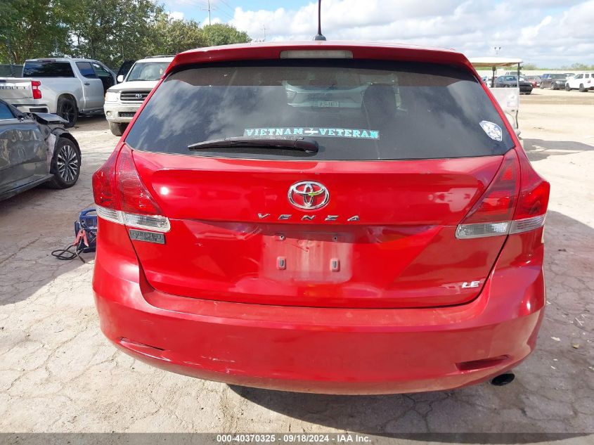 2013 Toyota Venza Le VIN: 4T3ZA3BB9DU069758 Lot: 40370325