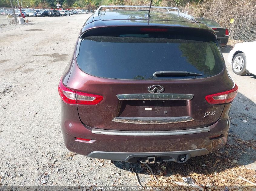 2013 Infiniti Jx35 VIN: 5N1AL0MMXDC318555 Lot: 40370328