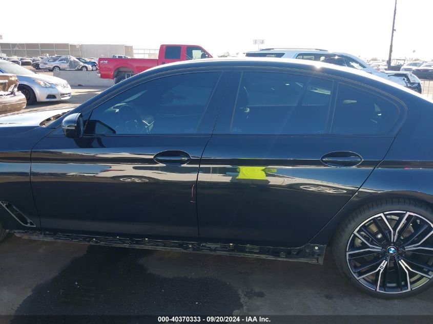 2021 BMW 530I VIN: WBA53BH07MCG04758 Lot: 40370333