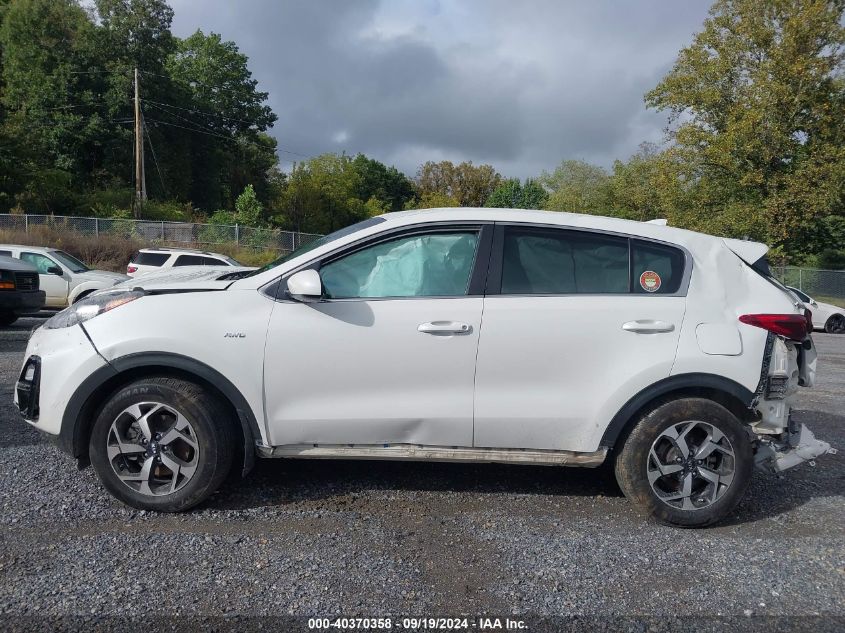 2021 Kia Sportage Lx VIN: KNDPMCAC1M7928328 Lot: 40370358