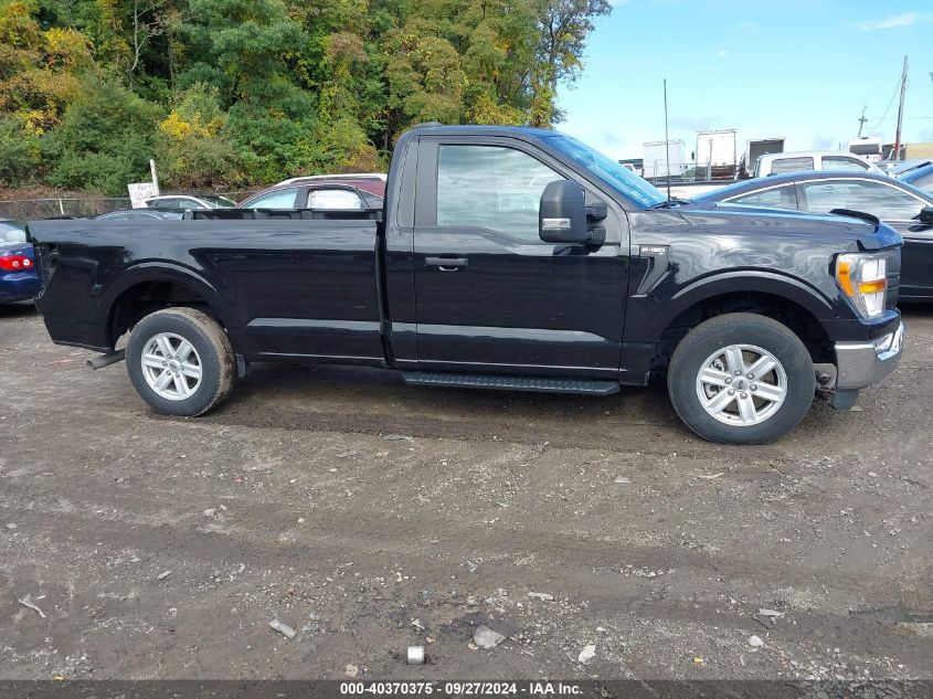 2022 Ford F-150 Xl VIN: 1FTMF1C57NKD61413 Lot: 40370375