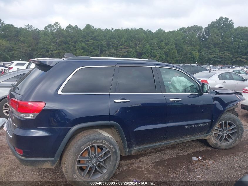 2017 Jeep Grand Cherokee Limited VIN: 1C4RJEBG3HC816772 Lot: 40370393