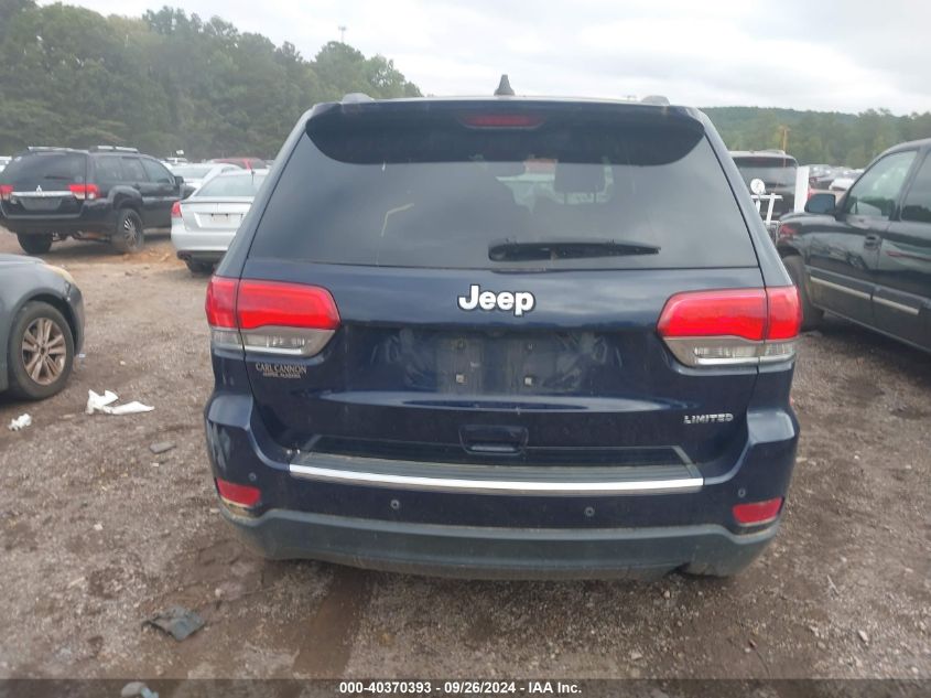 2017 Jeep Grand Cherokee Limited VIN: 1C4RJEBG3HC816772 Lot: 40370393