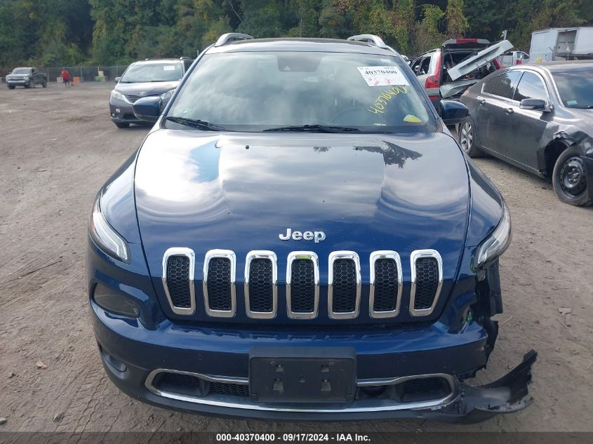 2018 Jeep Cherokee Limited 4X4 VIN: 1C4PJMDB1JD560117 Lot: 40370400