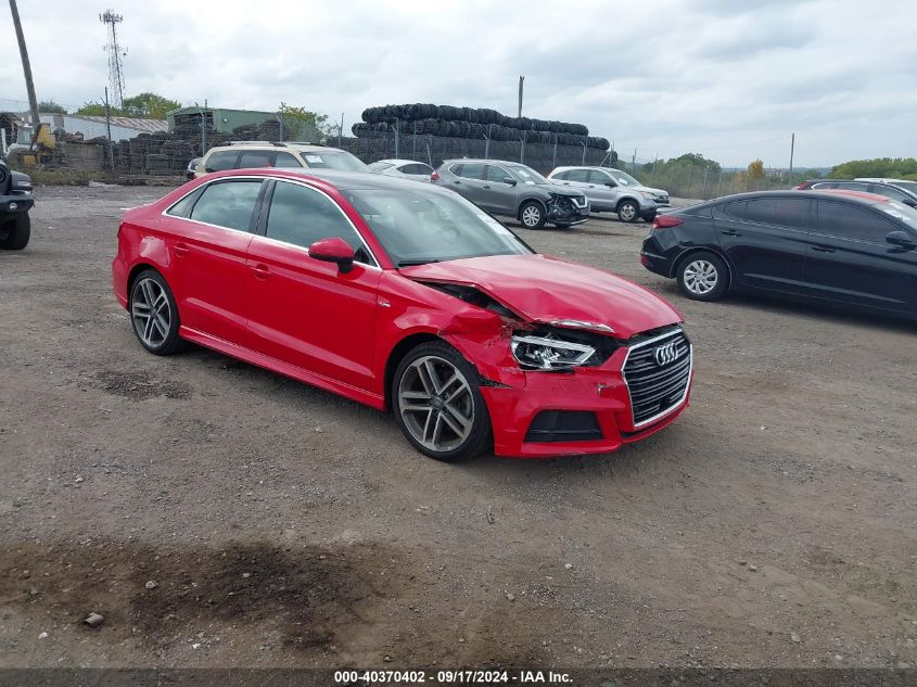 WAUJ8GFF9J1038076 2018 AUDI A3 - Image 1